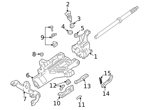 Ignition Lock for 1999 Ford Ranger #0