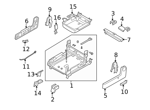 Tracks & Components for 2009 Mazda 5 #2