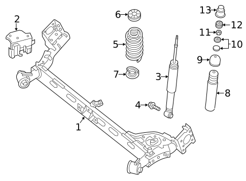 Rear Suspension for 2013 Nissan Sentra #0