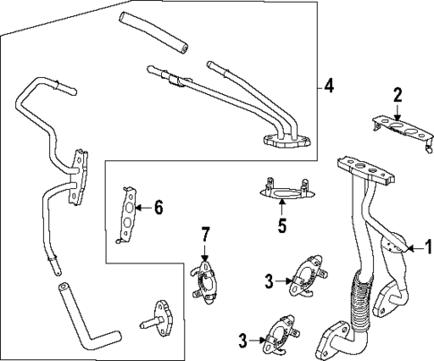 Turbo Charger for 2024 Chevrolet Traverse #1