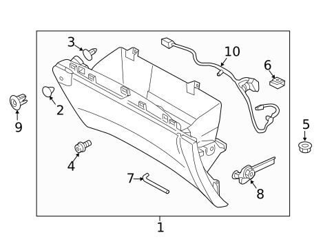 Air Bag Components for 2023 Ford Edge #2