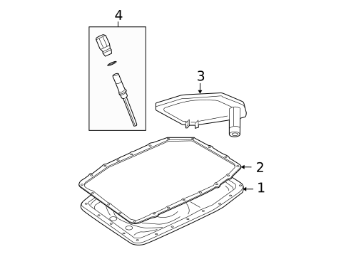 Transmission Components for 2008 Ford Explorer #1