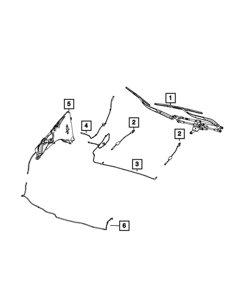 Wiper and Washer System for 2025 Jeep Grand Cherokee #5