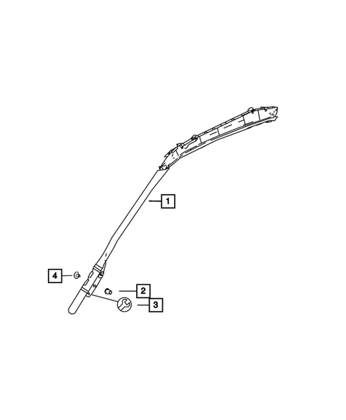Glass and Interior Rear View Mirror for 2009 Dodge Sprinter 3500 #9