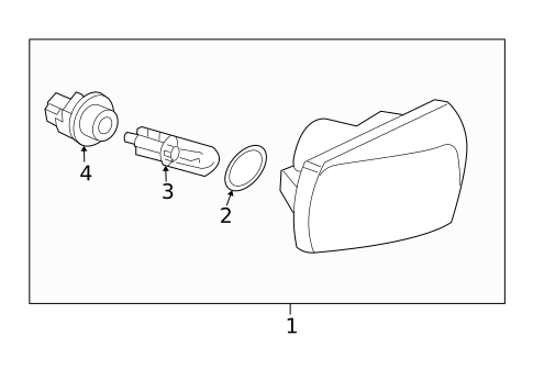 Bulbs - Chassis for 2008 Saab 9-3 #1