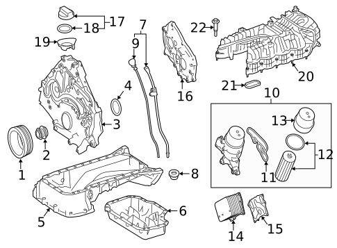 Engine Parts for 2016 Mercedes-Benz GL63 AMG #0