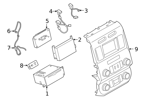 Navigation System for 2018 Ford Expedition #1