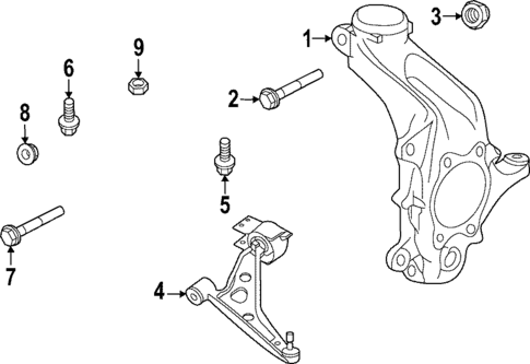 Suspension Components for 2024 INFINITI QX55 #0