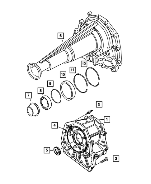 Case and Extension for 2007 Dodge Ram 3500 #9