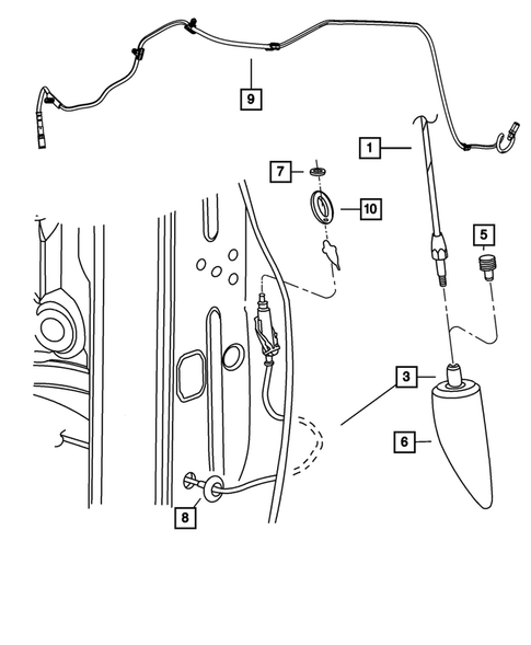 Radio, Antenna, Speakers, DVD, and Video systems for 2010 Dodge Ram 3500 #7