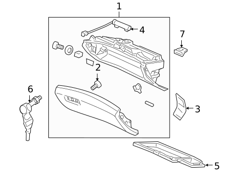 Instrument Panel for 2010 Acura RL #2