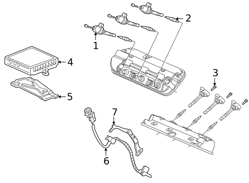 Ignition System for 2002 Honda Accord #0