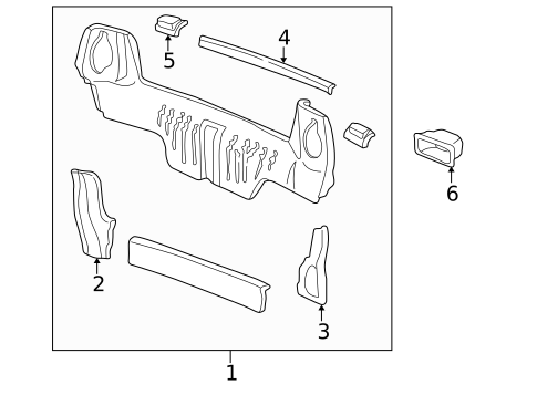 Rear Body for 1996 Honda Civic #2
