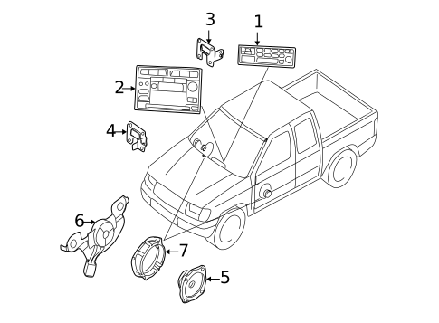 Sound System for 2000 Nissan Frontier #0