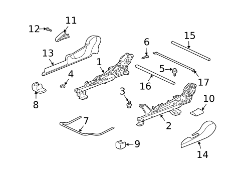 Tracks & Components for 2004 Mitsubishi Outlander #0