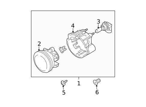 Bulbs - Chassis for 2013 Subaru Forester #1