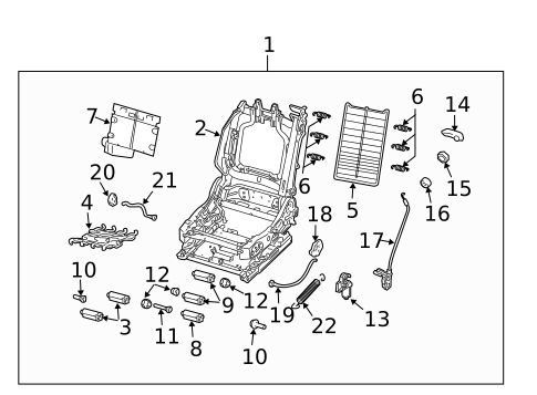 Power Seats for 2007 Saab 9-3 #2