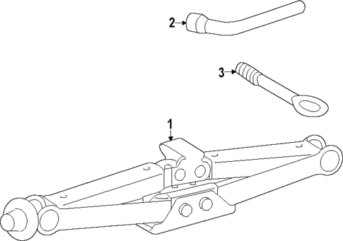 Jack & Components for 2023 Mercedes-Benz EQS 450 SUV #0