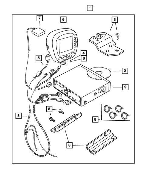 Audio & Electronics for 2002 Dodge Durango #1