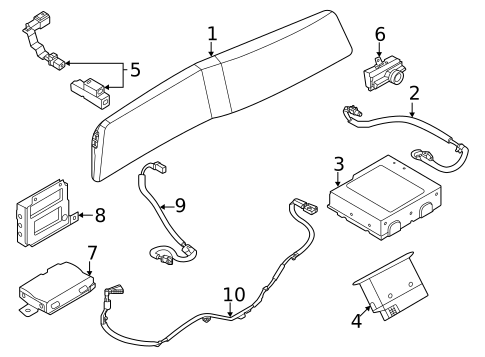 Sound System for 2022 Nissan Rogue #1