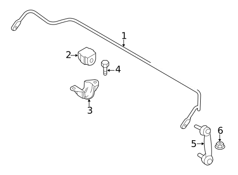 Stabilizer Bar & Components for 2010 BMW 750Li xDrive #3