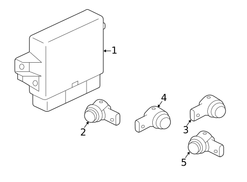 Electrical Components for 2020 Jaguar I-Pace #13