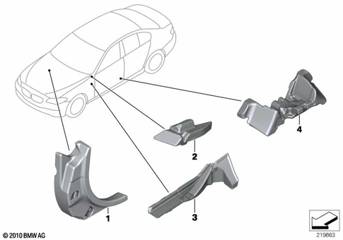 Insulation for 2014 BMW 535dX #4