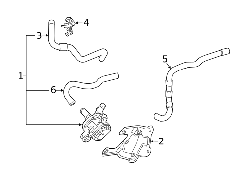 Cooling System for 2020 Acura RLX #1