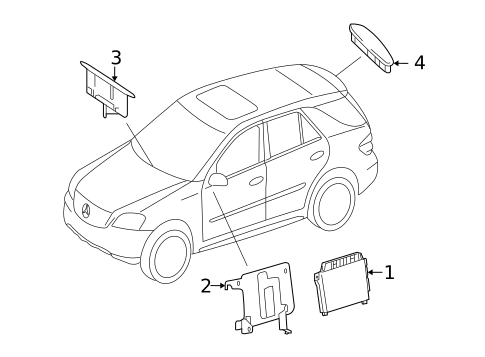 Parking Aid for 2010 Mercedes-Benz GL350 #1