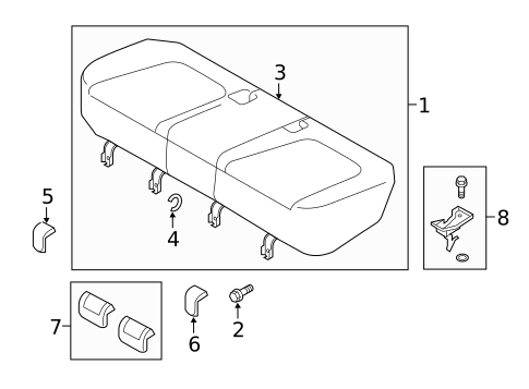 Second Row Seats for 2015 Mazda CX-5 #5