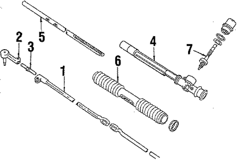 Steering Gear & Linkage for 1987 Cadillac Cimarron #2