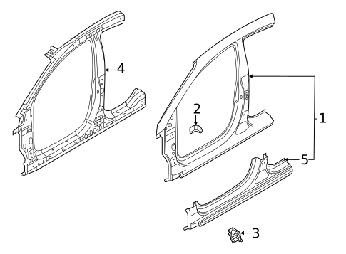 Aperture Panel for 2021 Hyundai Elantra #0
