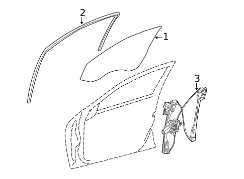 Front Door for 2007 Dodge Magnum #0