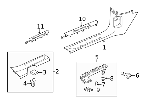 Sill Plates for 2015 Porsche Panamera #0