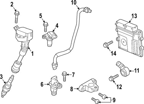 Powertrain Control for 2022 Volvo XC60 #0