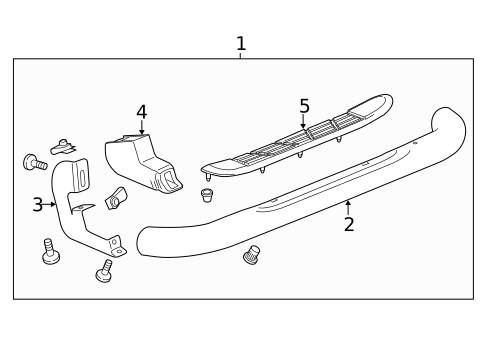 Running Board for 2017 GMC Sierra 3500 HD #3