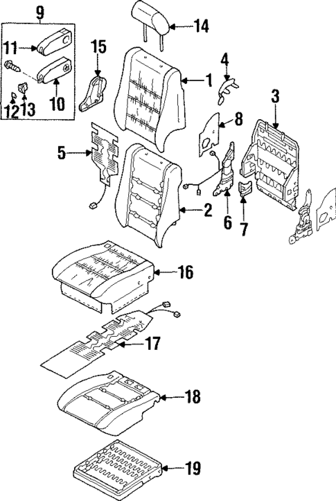 Heated Seats for 1998 Acura SLX #0