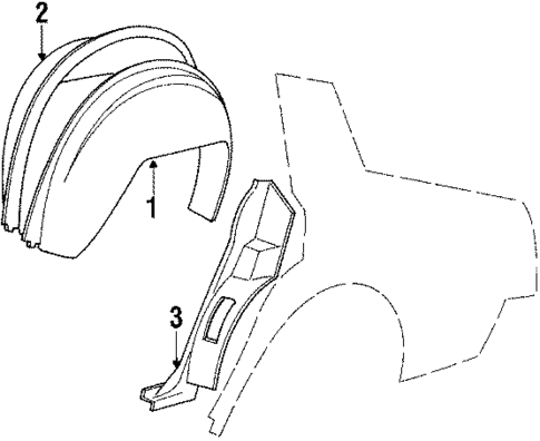 Inner Components for 1985 Pontiac Bonneville #2