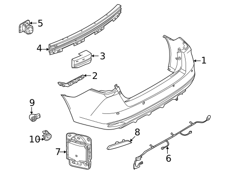 Parking Aid for 2021 Nissan Versa #0