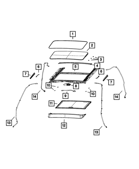 Sunroof for 2021 Ram 1500 #1