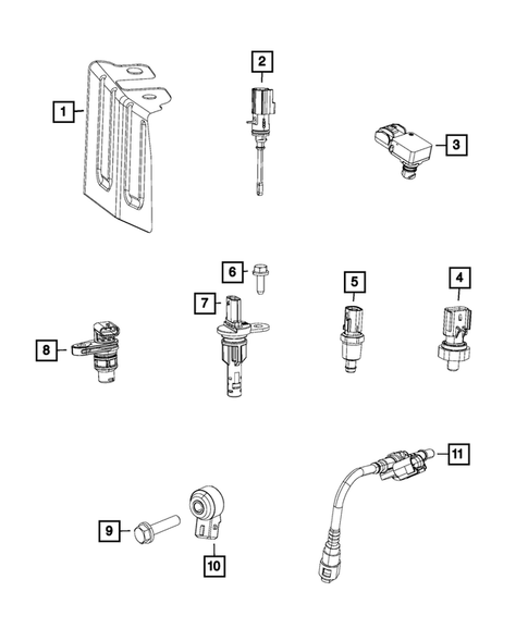 Sensors for 2017 Ram 1500 #1