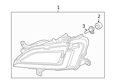 Bulbs - Chassis for 2021 Hyundai Tucson #3