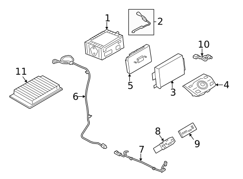 Sound System for 2013 Ford Escape #0