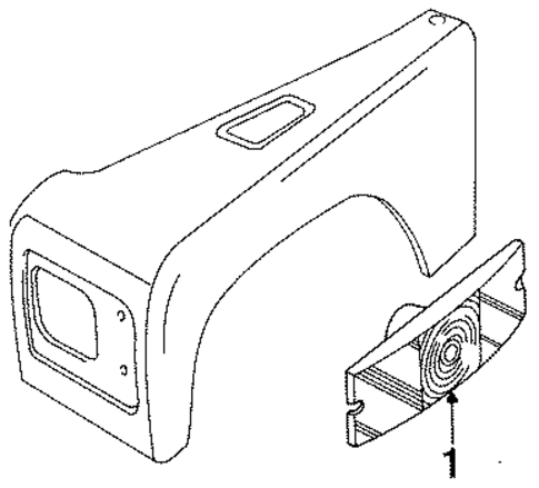 Side Marker Lamps for 1994 Land Rover Defender 90 #1