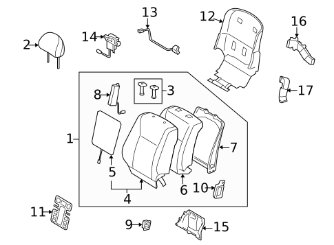 Power Seats for 2008 Lexus LS600h #0