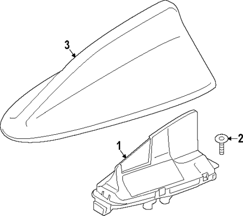 Antenna & Radio for 2023 BMW XM #3