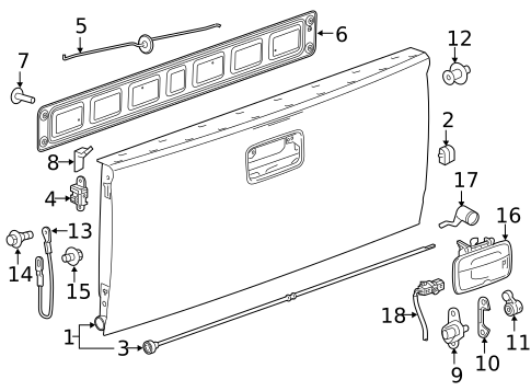 Parking Aid for 2019 Chevrolet Colorado #1