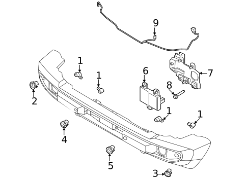 Electrical Components for 2023 Ford Bronco #2
