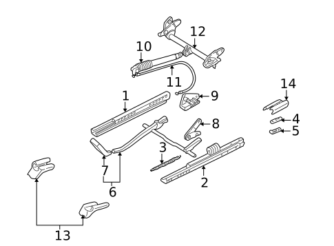 Tracks & Components for 1999 Porsche 911 #0