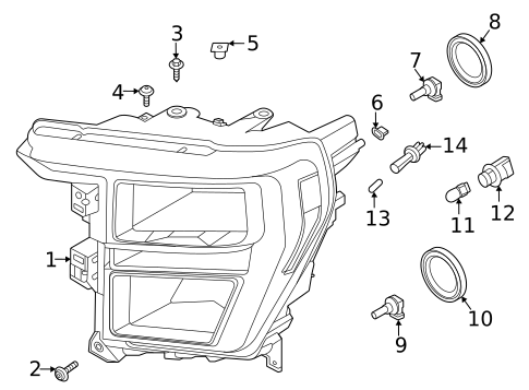 Lighting - Exterior for 2022 Ford F-150 #1